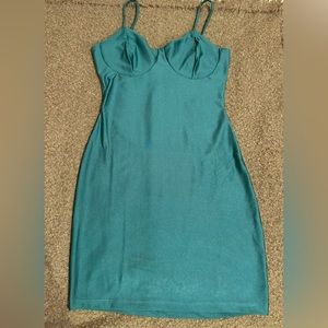 NEW Turquoise slim dress